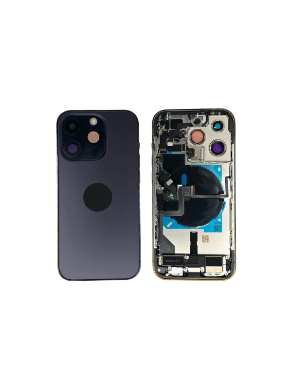 iPhone 14 Pro Back Housing with Small Parts Pre-installed